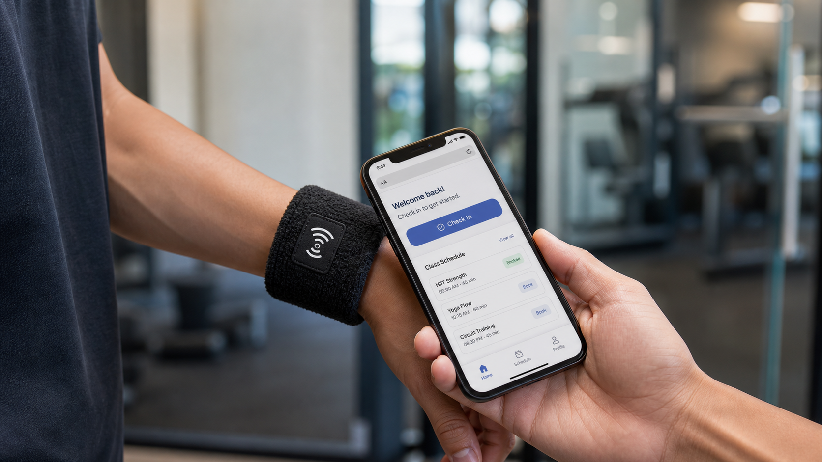 NFC sports wristbands by Kingspeed Sports